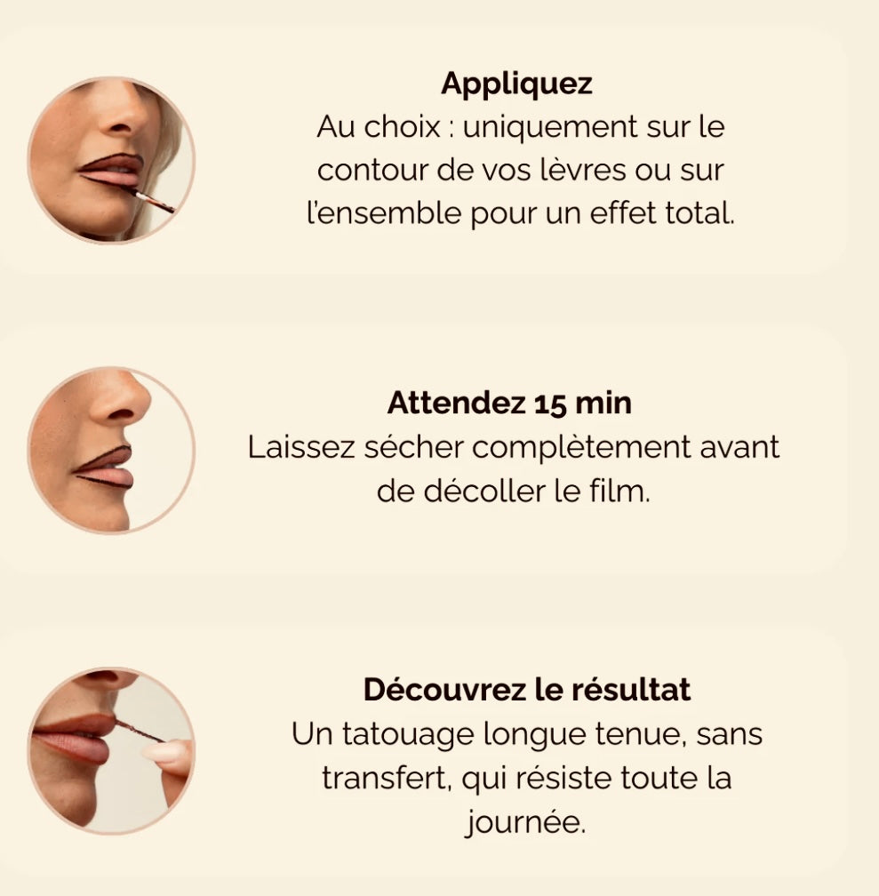 Teinte à lèvres Peel-Off Longue Tenue - Plumpeel